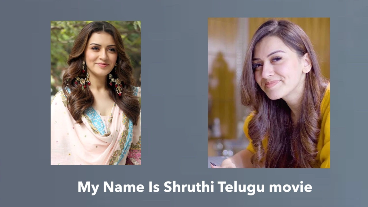 My Name Is Shruthi Telugu movie
